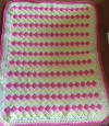 Entrelac Baby Afghan