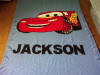 Lightning McQueen Afghan