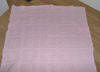 Pink Alphabet Baby Blanket