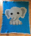 Baby Elephant Afghan