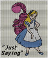 Alice & Cheshire Cat