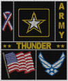 Army Patchwork 200 x 200