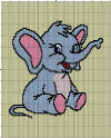 Baby Elephant 120 x 120