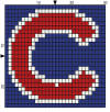 Chicago Cubs 30 x 25