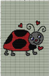 Cute Ladybug 100 x 125