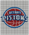 Detroit Pistons 100 x 100