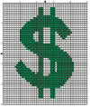 Dollar Sign 50 x 50