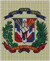 Dominican Republic Emblem 180 x 180
