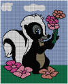 Flower Skunk 180 x 180