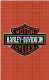 Harley Davidson Logo Orange