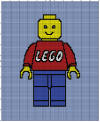 Lego Man 110 x 110