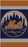 NY Mets Skyline 150 x 200