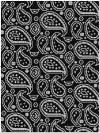 Paisley Afghan 170 x 190