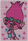 Poppy - Trolls 100 x 120