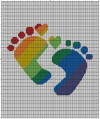 Rainbow Feet 150 x150