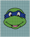 TMNT Leonardp Face 120 x 120