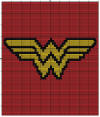 Wonder Woman Logo 100 x 100