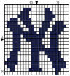 NY Yankees 24 x 21