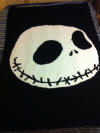 Jack Skellington Afghan