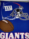 New York Giants Afghan