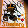 Pittsburgh Steelers Baby Afghan