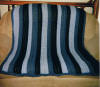 Simply Striped Afghan